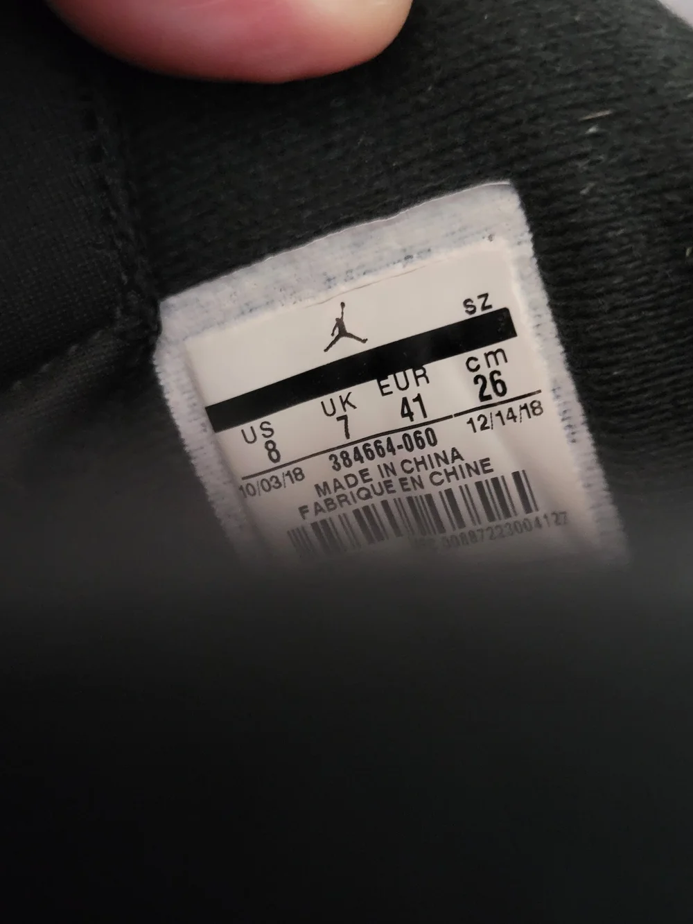 Air Jordan 6 Retro Mens Size 8 Black Infrared 2019 384664-060